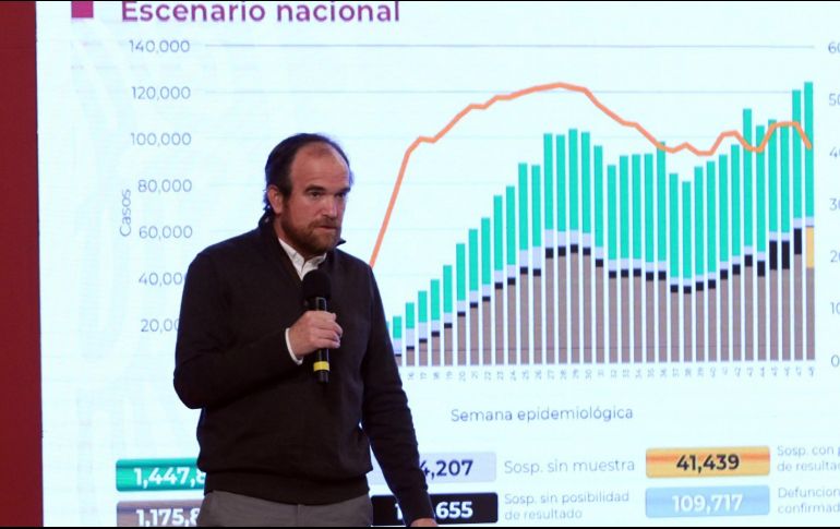 Ruy López Ridaura, director del Centro Nacional de Programas Preventivos y Control de Enfermedades. SUN  / C. Mejía