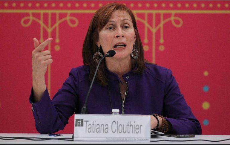 Tatiana Clouthier tiene estudios en Ciencias políticas y sociales y había expresado su aspiración para ser candidata a gobernadora de Nuevo León, aunque después declinó hacerlo. NTX / ARCHIVO