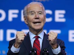 Como partes de su plan para combatir la pandemia, Biden dijo que ordenará el uso obligatorio de cubrebocas. AFP/C. Somodevilla