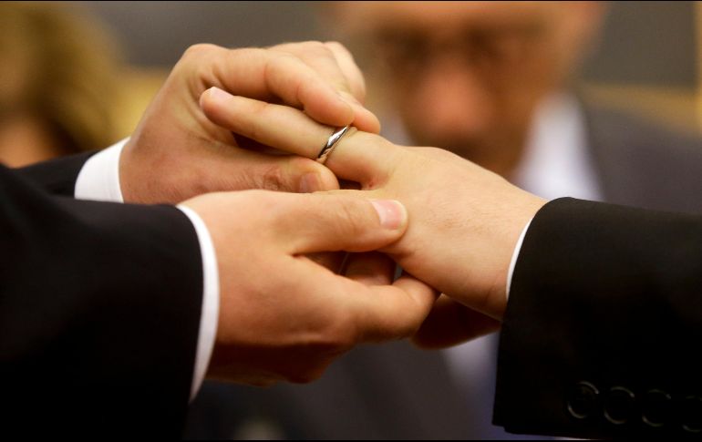 Tlaxcala se suma así a los otros 21 estados que aprobaron el matrimonio entre personas del mismo sexo. AP/ARCHIVO