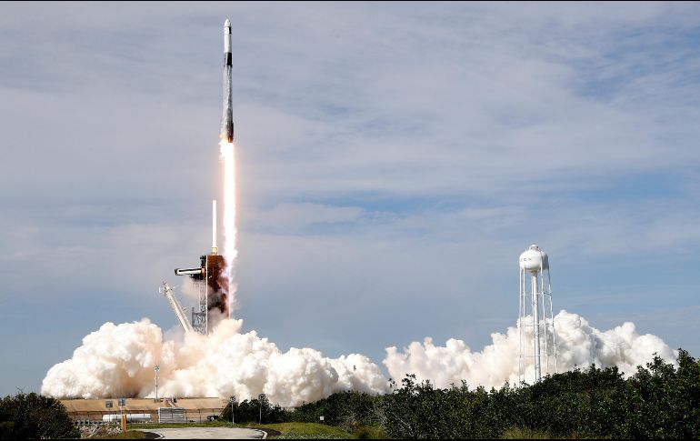 SpaceX no indicó cuándo se realizaría un nuevo intento. AP / J. raoux
