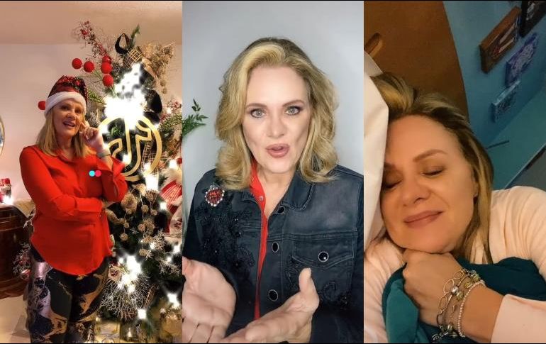 Erika Buenfil tiene más de 10 millones de seguidores en TikTok. ESPECIAL