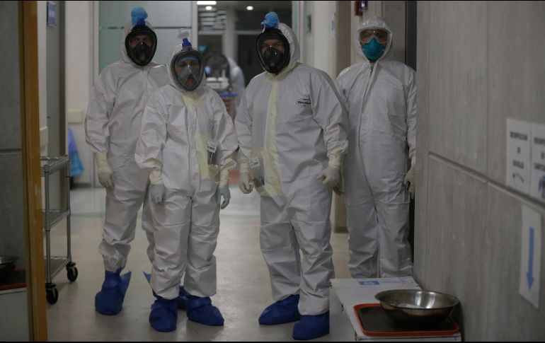 El total de trabajadores reubicados se encontraban laborando en la atención exclusiva de áreas COVID-19. EL INFORMADOR / ARCHIVO