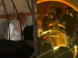 El gobernador de Jalisco estuvo acompañado de otras personas la noche del martes en un bar de Zapopan. ESPECIAL