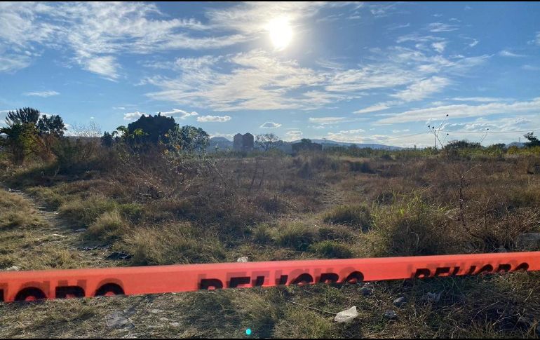 Junto al lugar de este hallazgo, el lunes pasado fueron encontrados más restos humanos. ESPECIAL