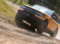 La configuración 4x4 y con bloqueo de diferencial amplía las posibilidades de explorar cualquier terreno con la Bronco Sport.  ESPECIAL/Ford