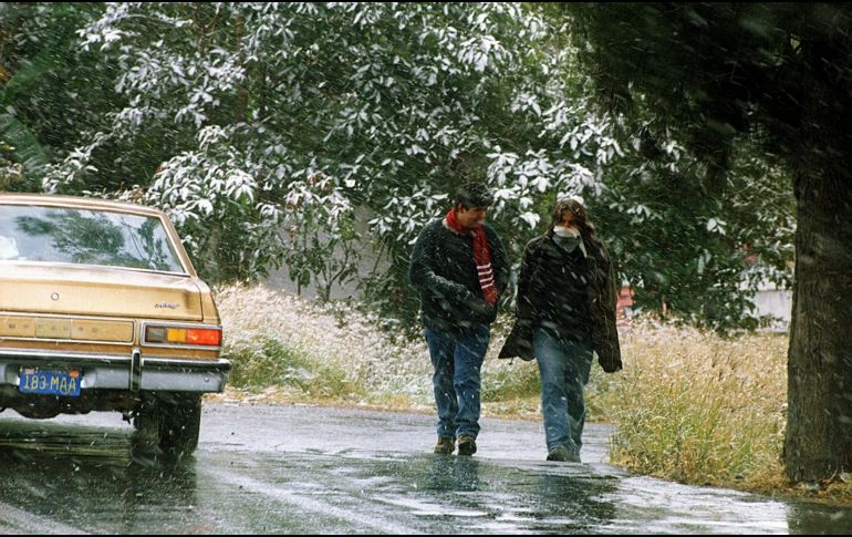 De acuerdo con información de la UdeG, la temperatura descendió hasta los menos siete grados, situación inusual en la entidad. EL INFORMADOR / ARCHIVO