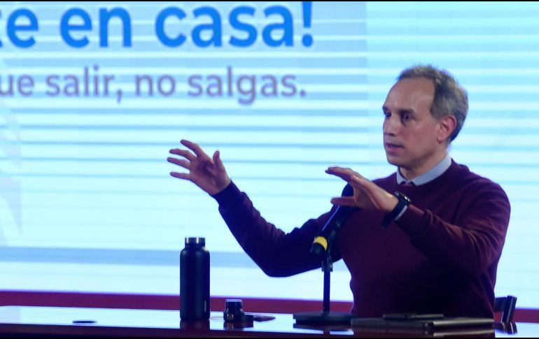 El PAN ya presentó dos denuncias conta Hugo López-Gatell por su manejo de la pandemia de coronavirus. XINHUA