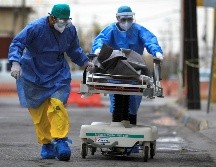 Los hospitales en Jalisco se aproximan a situaciones límite en la atención de pacientes de COVID-19. EFE / L. TORRES