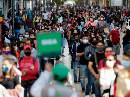 NUEVO ORDEN. Autoridades de la Ciudad de México implementaron operativos para la circulación peatonal en las calles del Centro Histórico.