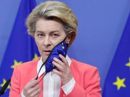 Ursula von der Leyen dijo que consideran que es responsable hacer un esfuerzo adicional para las negociaciones. EFE/O. Hoslet