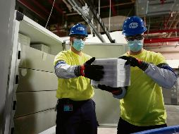ALMACENAMIENTO. La vacuna de Pfizer contra el COVID-19 debe mantenerse a una temperatura de 70 grados bajo cero. EFE