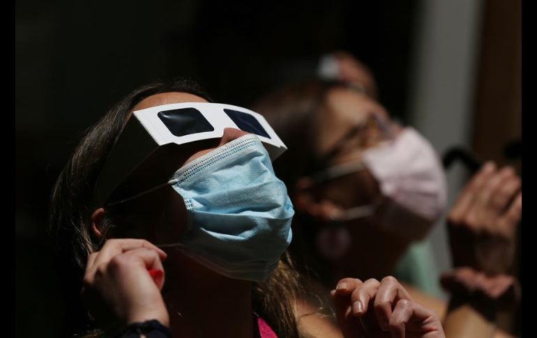 Este es el segundo eclipse solar total en 16 meses registrado en la región. EFE/E. González