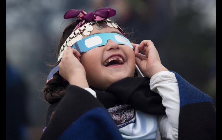 Este es el segundo eclipse solar total en 16 meses registrado en la región. EFE/E. González