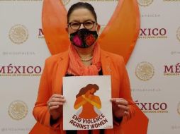Bárcena tomó protesta en el 2018 como embajadora de Estados Unidos a propuesta del Presidente López Obrador. TWITTER/@Martha_Barcena