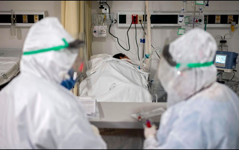 Actualmente se registra una capacidad de 6 mil 959 camas en hospitales de la CDMX, de las cuales el 68% se encuentra ocupadas. AFP/ARCHIVO