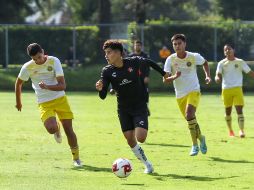 Los anotadores del cotejo por Atlas fueron el delantero Javier Correa en dos ocasiones, el refuerzo Pablo González, Jeremy Márquez (foto), Armando Escobar y Jairo Mungaray. ESPECIAL / Atlas FC