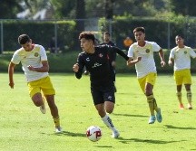 Los anotadores del cotejo por Atlas fueron el delantero Javier Correa en dos ocasiones, el refuerzo Pablo González, Jeremy Márquez (foto), Armando Escobar y Jairo Mungaray. ESPECIAL / Atlas FC