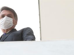 Jair Bolsonaro fue el último mandatario del G-20 que felicitó a Biden por su victoria. EFE/J. Alves