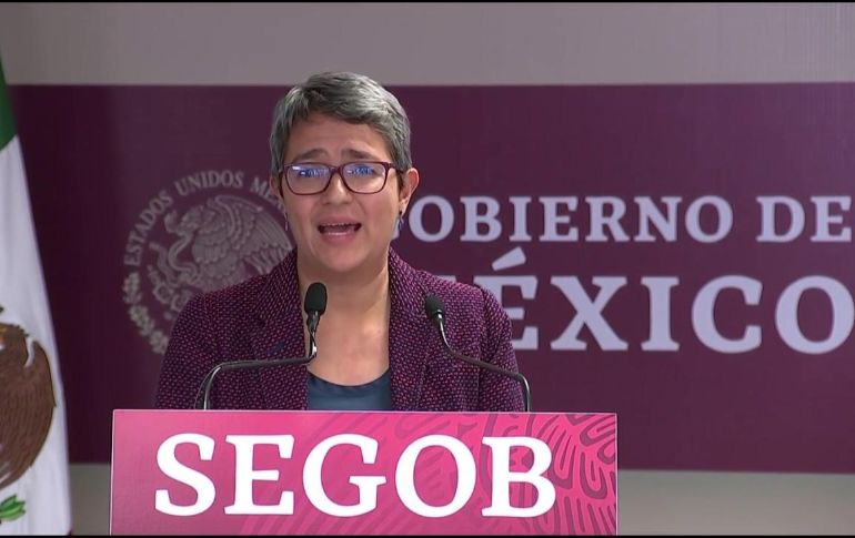 Karla Quintana Osuna se desempeña actualmente como comisionada nacional de Búsqueda. ESPECIAL/YOUTUBE