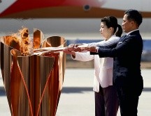 LISTOS. El recorrido de la llama olímpica comenzará el 25 de marzo en Fukushima. AP •E. Hoshiko