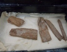 La pieza de madera fue hallada por primera vez en 1872. UNIVERSITY OF ABERDEEN