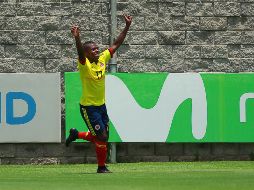 Deiber Caicedo. El jugador del Deportivo Cali tiene 20 años y no es la primera vez que los rojinegros lo buscan. IMAGO7