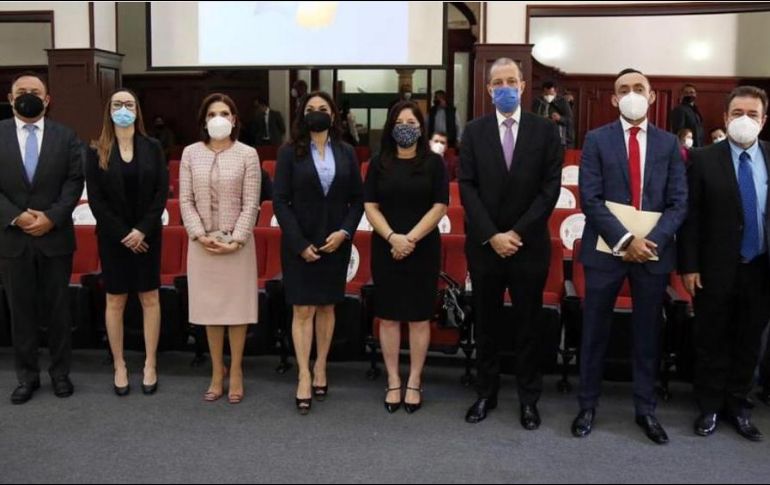 Los nuevos integrantes del Supremo Tribunal de Justicia fueron asignados a las salas en que se desempeñarán. Cortesía