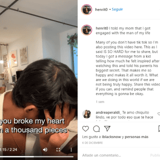 Viral: La lamentable reacción de una mujer ante el compromiso de su hijo homosexual