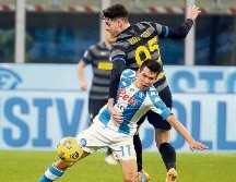 EN BLANCO. El “Chucky” jugó los 90 minutos, pero poco pudo hacer para evitar la caída de su equipo. EFE