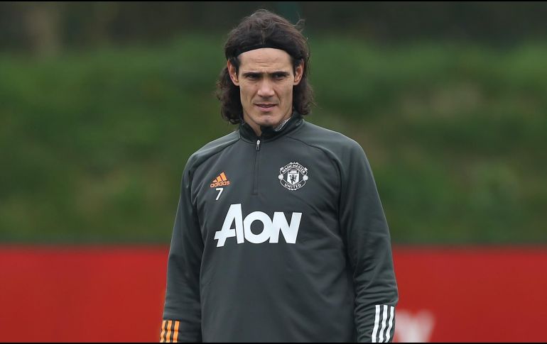 Edinson Cavani tiene hasta el próximo 4 de enero para defenderse de unas acusaciones que podrían suponer una sanción de como mínimo tres encuentros. TWITTER/@ManUtd