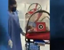 El video se hizo viral en las redes sociales y fue compartido por Ciro Gómez Leyva.  TWITTER / @CiroGomezL