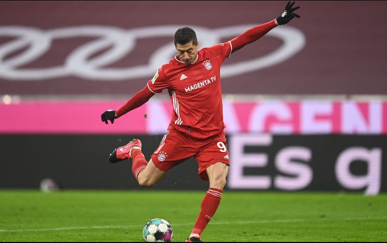 El atacante ha sido determinante en el año en el que con sus goles ha conseguido ganar la Bundesliga, la Copa y la Supercopa alemanas, así como la Champions League y la Supercopa de Europa. AFP / C. Stache