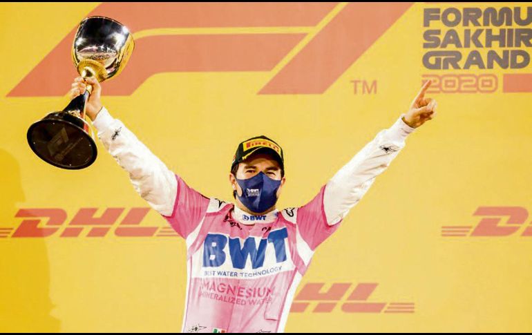 El mexicano Sergio Pérez fue uno de los más destacados en la pasada temporada. TWITTER/@schecopérez