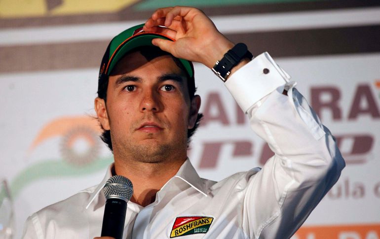 El piloto de la Fórmula Uno, de 30 años de edad, estuvo por debajo de seis futbolistas, uno de ellos de la Liga MX. SUN / ARCHIVO
