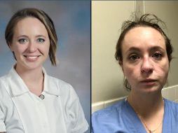 El cansancio en el rostro de Kathry Niveyy es más que evidente. TWITTER/@kathryniveyy