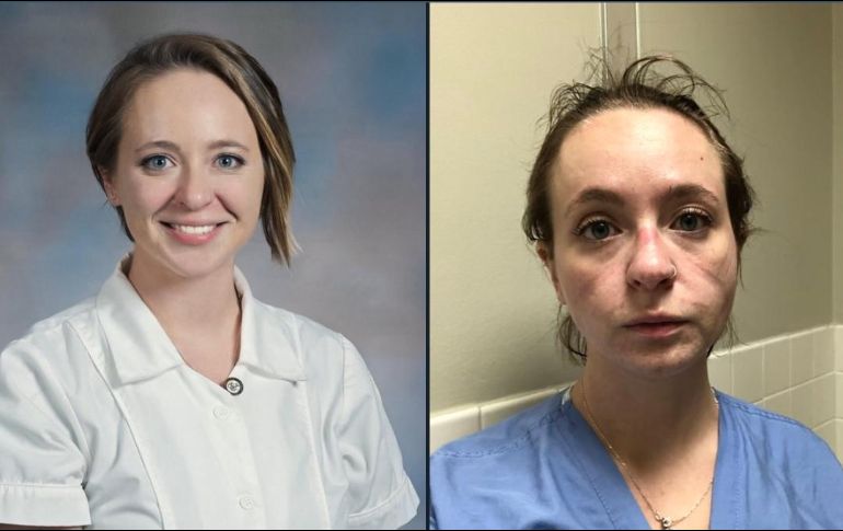 El cansancio en el rostro de Kathry Niveyy es más que evidente. TWITTER/@kathryniveyy