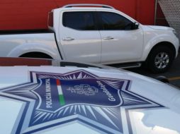 Uniformados interceptaron el vehículo en Circuito Malecón Oriente y Circuito Malecón Sur, en la colonia Infonavit La Soledad. ESPECIAL/Policía de Guadalajara