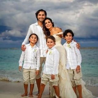 Paty Manterola presume su boda en redes sociales