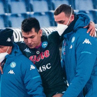 El Napoli pierde a “Chucky” por lesión
