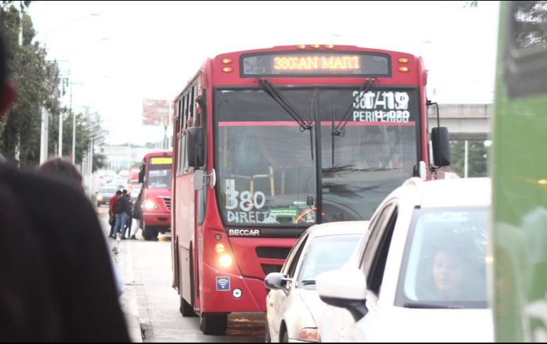 Una de las rutas que modificarán su derrotero es la T19 (380). EL INFORMADOR/ARCHIVO