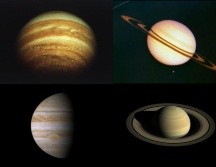 Júpiter y Saturno son los dos planetas más grandes del Sistema Solar. ESPECIAL / Nasa.gov