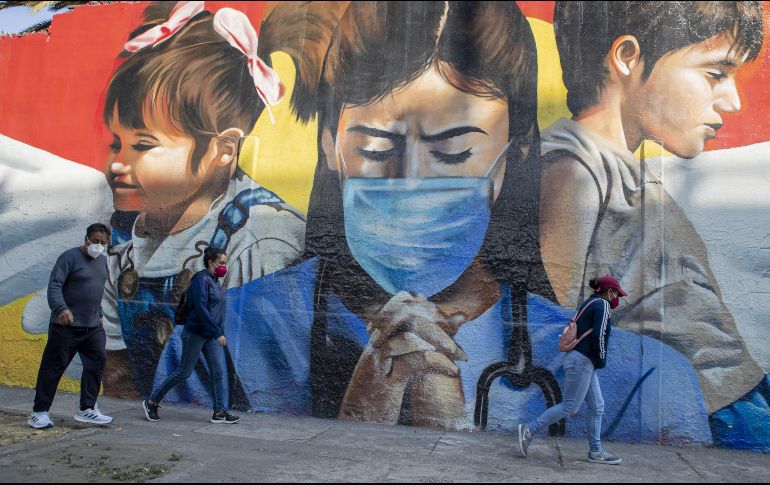 La Ciudad de México se encuentra en semáforo rojo debido al aumento de casos de COVID-19. SUN / B. Fregoso