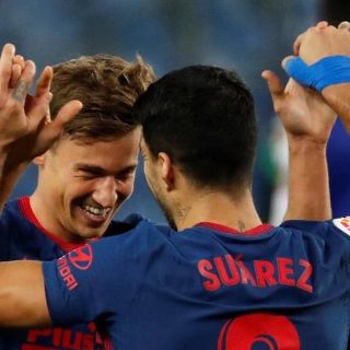 El Atlético de Madrid afianza su liderato en San Sebastián