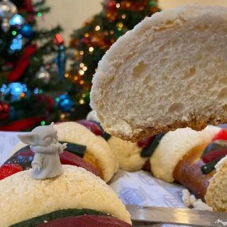 Crean la rosca de "Baby Yoda" para celebrar a los Reyes Magos