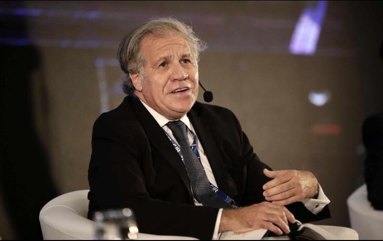 Actualmente, México no tiene una buena relación con Luis Almagro, secretario general de la OEA. EFE/ARCHIVO