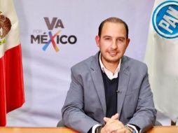 Marko Cortés, dirigente nacional del PAN, se mostró satisfecho con esta coalición. TWITTER/@MarkoCortes