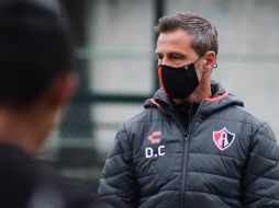''Estamos contentos con lo que ha venido y seguimos trabajando para ver si hay nombres que puedan interesar en la parte futbolística (...) pero no se descarta nada'', dijo el timonel rojinegro. TWITTER / @atlasfc