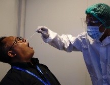 La variante se encontró en dos muestras de pacientes tomadas el 3 y el 9 de octubre en el estado nigeriano de Osun. EFE/A. Weda