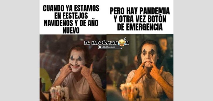 Festejos con el botón navideño